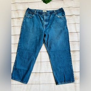 L.L Bean Men’s Comfort Waist Medium Wash Jeans Size 46/29